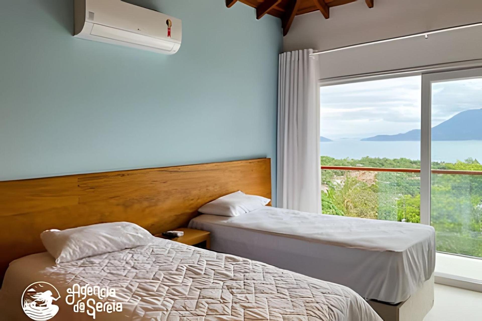 Linda Casa Com Vista Incrivel Em Condominio No Sul Da Ilha Ильябела Экстерьер фото